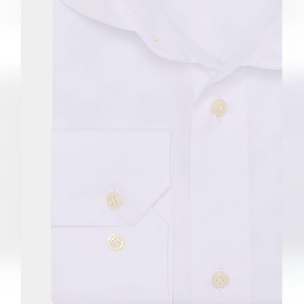 Men's Gutteridge White Button Down Collared Dress… - image 4